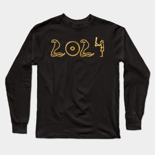 2024 in symbols Long Sleeve T-Shirt